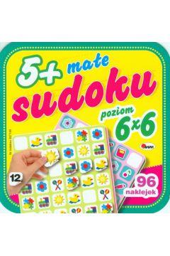 MAŁE SUDOKU. 5+ POZIOM 6X6. 96 NAKLEJEK