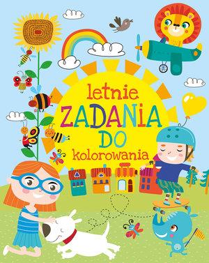 LETNIE ZADANIA DO KOLOROWANIA