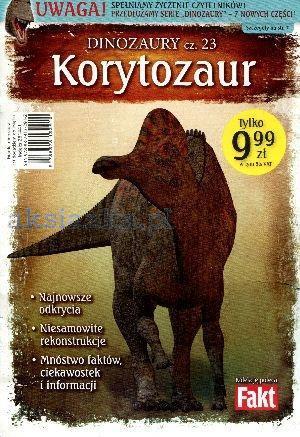 DINOZAURY T23 KORYTOZAUR. KSIĄŻKA + FIGURKA