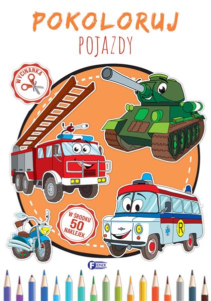POKOLORUJ POJAZDY