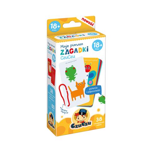 MOJE PIERWSZE ZAGADKI CZUCZU 18 MIES.+