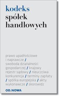 KODEKS SPÓŁEK HANDLOWYCH FOLIA 01.2016