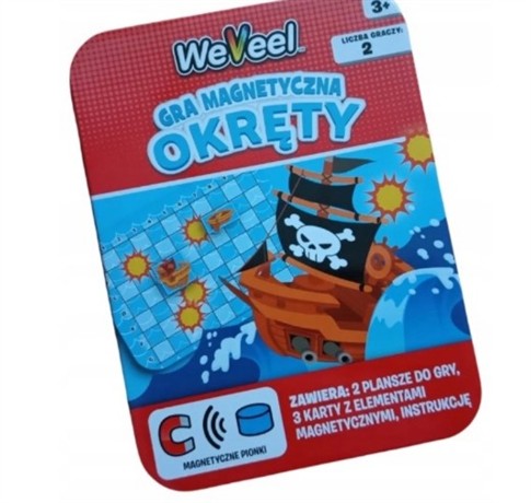 GRA PLANSZOWA GRA MAGNETYCZNA OKRĘTY JOINCO