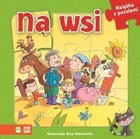 KSIĄŻKA Z PUZZLAMI. NA WSI