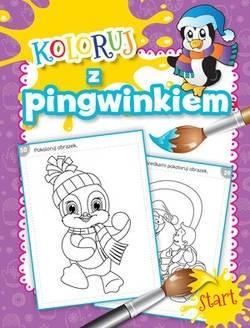 PAKIET: KOLORUJ Z PINGWINKIEM/PINGWINEK ARTYSTA