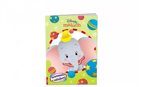 Disney Maluch. Kolorowanka z naklejkami