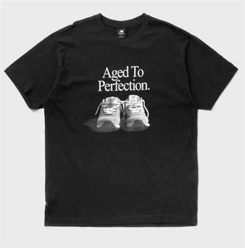 KOSZULKA MĘSKA NEW BALANCE CZARNA ROZM. M