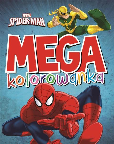 MEGA KOLOROWANKA. MARVEL SPIDER-MAN