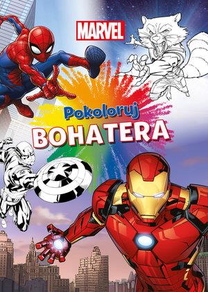 POKOLORUJ BOHATERA. MARVEL
