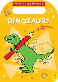 KOLOROWANKA PRZEDSZKOLAKA. DINOZAURY