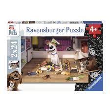 PUZZLE 2X24 SEKRETNE ŻYCIE ZWIERZĄT DOMOWYCH RAVEN