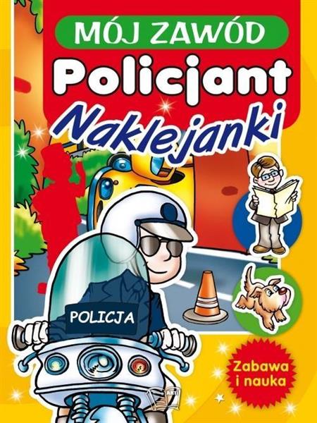 MÓJ ZAWÓD POLICJANT NAKLEJANKI