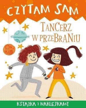 TANCERZ W PRZEBRANIU. KSIĄŻKA Z NAKLEJKAMI
