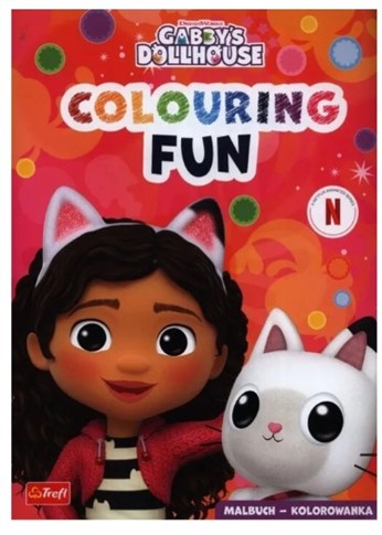 KOCI DOMEK GABI. KOLOROWANKA. MALBUCH. COLOURING B