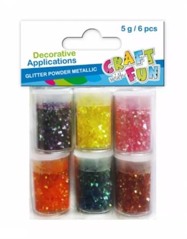 CRAFT WITH FUN BROKAT SYPKI 5G 6 SZT.