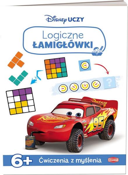 DISNEY UCZY. AUTA. LOGICZNE ŁAMIGŁÓWKI