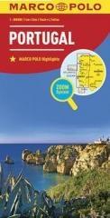 PORTUGALIA. MAPA DROGOWA. 1:300 000
