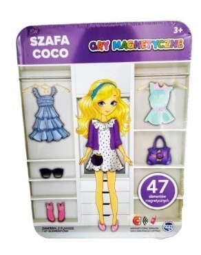 SZAFA COCO GRA PLANSZOWA MAGNETYCZNA 3+