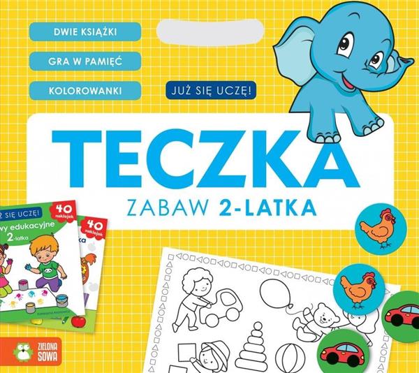 JUŻ SIĘ UCZĘ. TECZKA ZABAW 2-LATKA