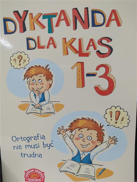 DYKTANDA DLA KLAS 1-3
