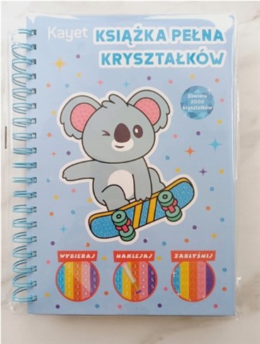 KSIĄŻKA PEŁNA KRYSZTAŁKÓW KOALA