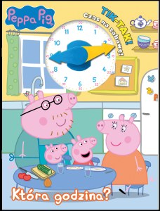 Która godzina? Świnka Peppa. Tik-Tak