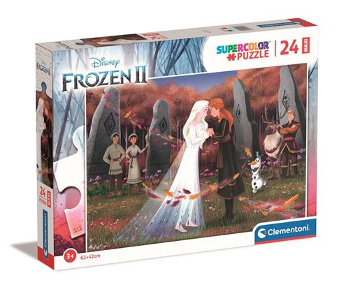 PUZZLE 24 EL. MAXI SUPERCOLOR. FROZEN 2 CLEMENTONI