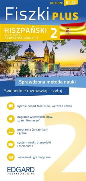 FISZKI PLUS. HISZPAŃSKI DLA ŚREDNIO ZAAWANSOWANYCH