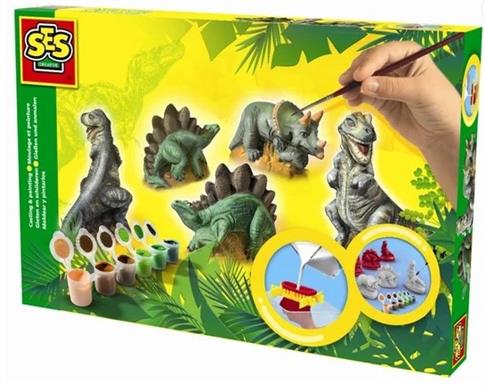 Zestaw do wykonywania odlewów Dinozaury