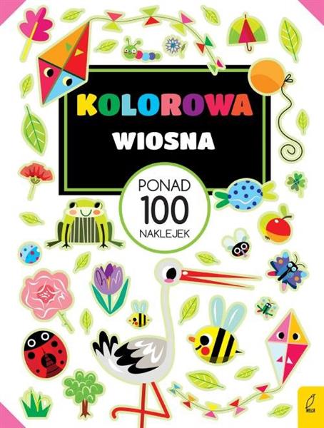 PONAD 100 NAKLEJEK KOLOROWA WIOSNA