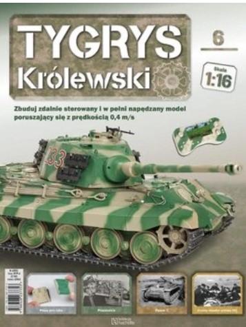TYGRYS KRÓLEWSKI- CZOŁG- MODEL DO ZŁOŻENIA NR 6