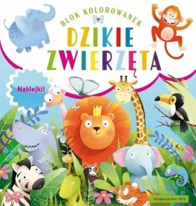 BLOK KOLOROWANEK. DZIKIE ZWIERZĘTA