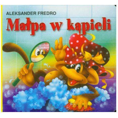 MAŁPA W KĄPIELI BAJKA KARTONOWA