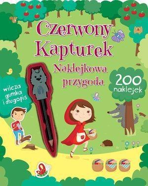 CZERWONY KAPTUREK. NAKLEJKOWA PRZYGODA