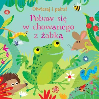 Pobaw się w chowanego z żabką. Otwieraj i patrz!