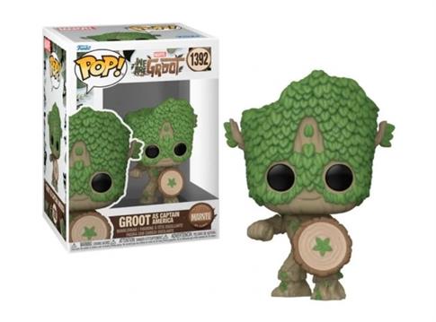 FUNKO POP! WE ARE GROOT MARVEL 1392 CAPTAIN AMERIC