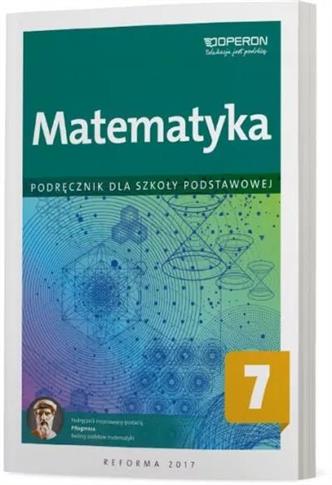 Matematyka 7. Podręcznik dla szkoły podstawowej