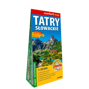 Tatry Słowackie laminowana mapa turystyczna 1:30 000 2026