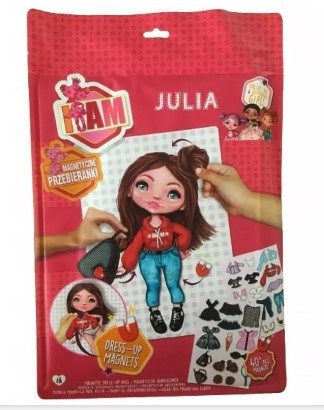 DRESS UP MAGNETS. JULIA