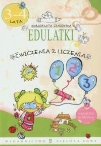 Edulatki 3-4 lata Cwiczenia z liczenia br ZS