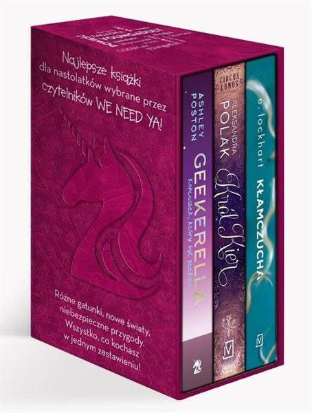 PAKIET: GEEKERELLA/KŁAMCZUCHA/KRÓL KIER