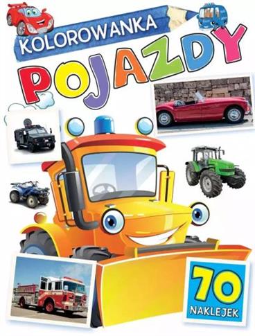 KOLOROWANKA POJAZDY