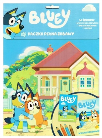 BLUEY PACZKA PEŁNA ZABAWY