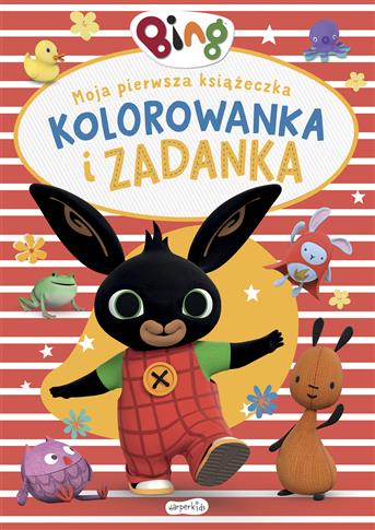 Moja pierwsza książeczka. Kolorowanka i zadanka. B