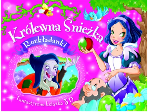 KRÓLEWNA ŚNIEŻKA. ROZKŁADANKI. FANTASTYCZNA KSIĄŻK
