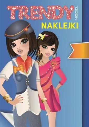 TRENDY MODEL NAKLEJKI BLUE
