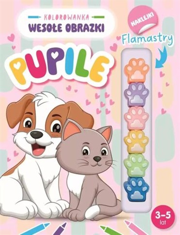KOLOROWANKA WESOŁE OBRAZKI. PUPILE