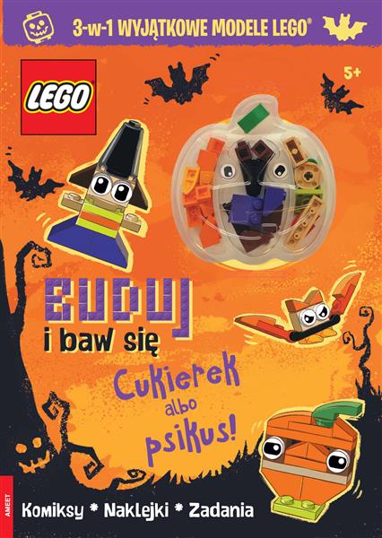 LEGO ICONIC. BUDUJ I BAW SIĘ. CUKIEREK ALBO PSIKUS