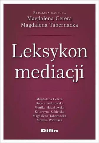 LEKSYKON MEDIACJI