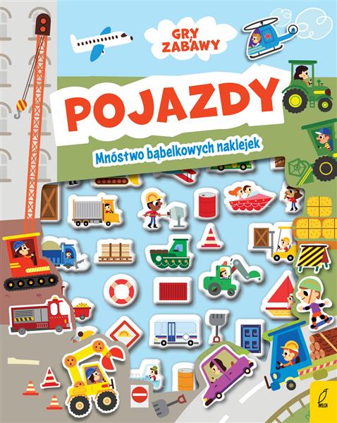 WYPUKŁE NAKLEJKI. POJAZDY